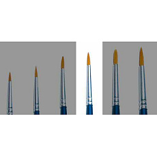 Italeri Brush Synthetic Round - SINGLE PACK 52204 - kulatý syntetický štětec (velikost 1)