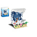 KOCO Stavebnice mini KOCO Surfovací vlna plast 1471ks v krabičce 15x20x8cm