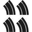 Scalextric Rozšíření trati SCALEXTRIC C8198 - Standard Straight and R2 Curve Track Extension Pack