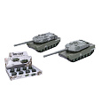 Wiky Tank kov/plast 14,5cm na zpětné natažení