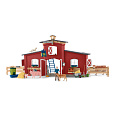 Schleich 42606 Velká stodola se zvířaty a příslušenstvím