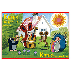 Rappa omalovánka A5 Krtek se raduje Rappa omalovánka A5 Krtek se raduje