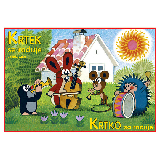 Rappa omalovánka A5 Krtek se raduje