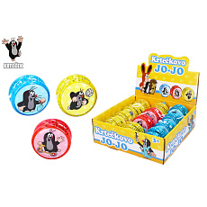 Wiky Jojo Krtek svítící plast 5,5cm na baterie 3 barvy