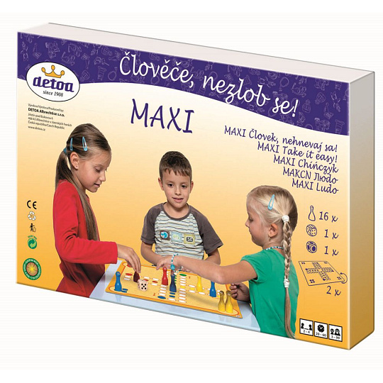 Detoa Člověče nezlob se maxi