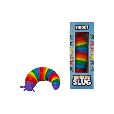Mac Toys Fidget toy - duhový šnek