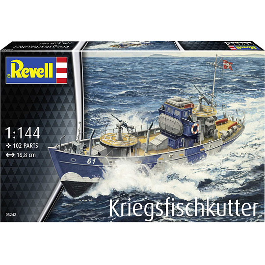 Revell Plastic ModelKit loď 05242 - KFK (Kriegsfischkutter) (1:144) Revell Plastic ModelKit loď 05242 - KFK (Kriegsfischkutter) (1:144)