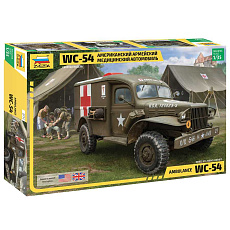 Zvezda Model Kit military 3711 - Dodge WC-54 Ambulance (1:35) Zvezda Model Kit military 3711 - Dodge WC-54 Ambulance (1:35)