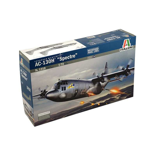 Italeri Model Kit letadlo 1310 - AC-130H "SPECTRE" (1:72) Italeri Model Kit letadlo 1310 - AC-130H "SPECTRE" (1:72)