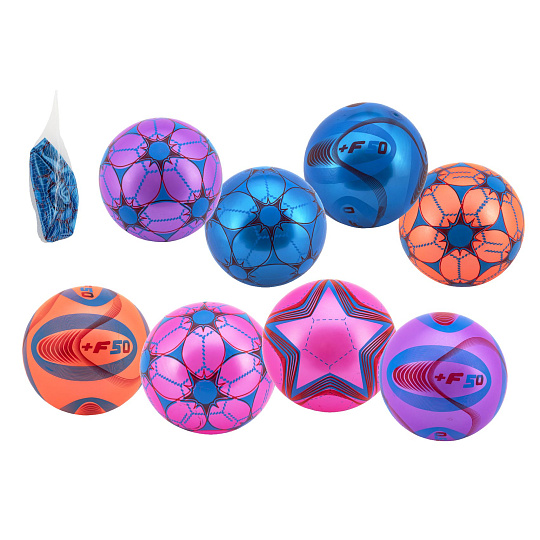 Teddies Míč barevný nenafouknutý guma 23cm mix barev v síťce