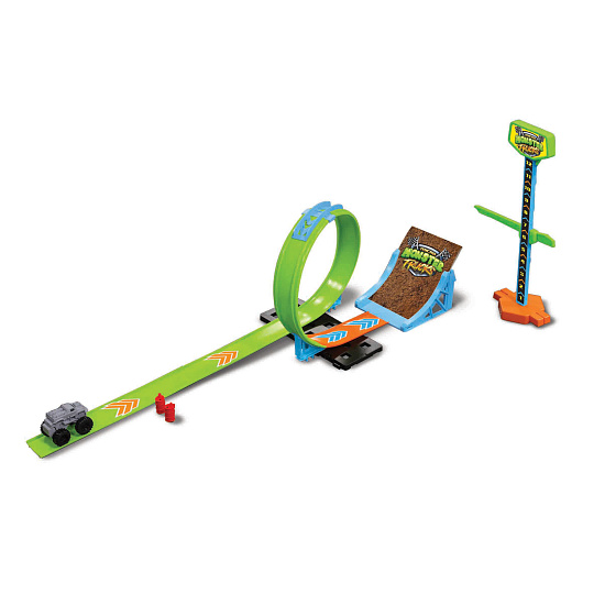 Maisto - Cyber Racers set, Play set - Micro Monster Truck Show