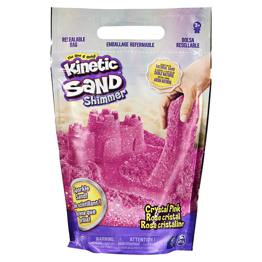 Spin Master KINETIC SAND BALENÍ TŘPYTIVÉHO RŮŽOVÉHO PÍSKU 0,9 KG Spin Master KINETIC SAND BALENÍ TŘPYTIVÉHO RŮŽOVÉHO PÍSKU 0,9 KG
