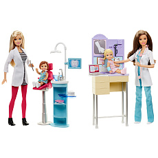 Mattel Barbie POVOLÁNÍ HERNÍ SET S PANENKOU ASST DHB63