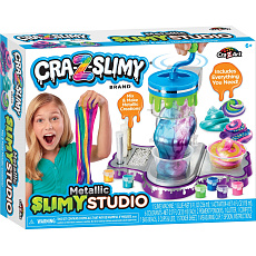Mac Toys Cra-Z-Slimy Továrna  na výrobu slizu - metalické barvy