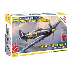 Zvezda Snap Kit letadlo 7322 - Hawker Hurricane Mk II C (1:72) Zvezda Snap Kit letadlo 7322 - Hawker Hurricane Mk II C (1:72)