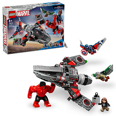 LEGO Marvel 76292 Souboj: Kapitán Amerika vs. Red Hulk LEGO Marvel 76292 Souboj: Kapitán Amerika vs. Red Hulk