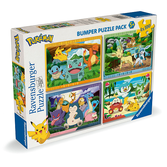 Ravensburger Pokémon 4x100 dílků