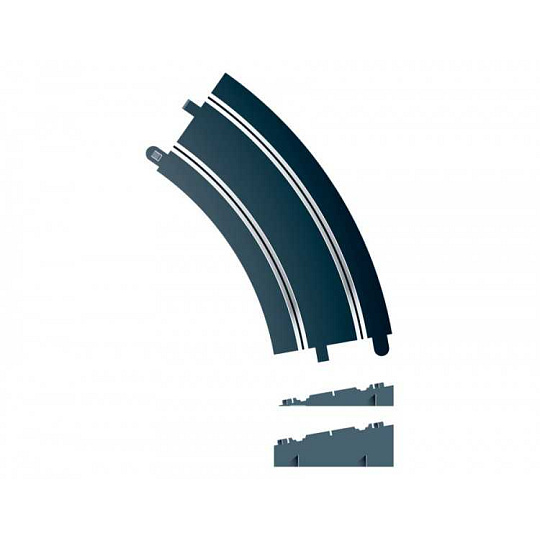 Scalextric Rozšíření trati SCALEXTRIC C8297 - Banked Curve R3 45° Scalextric Rozšíření trati SCALEXTRIC C8297 - Banked Curve R3 45°