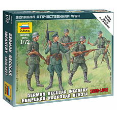 Zvezda Wargames (WWII) figurky 6178 - German Regular Infantry 1939-43 (1:72) Zvezda Wargames (WWII) figurky 6178 - German Regular Infantry 1939-43 (1:72)