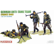 Dragon Model Kit figurky 6196 - GERMAN ANTI-TANK TEAM (1:35)