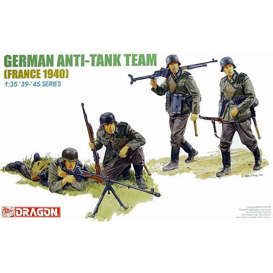 Dragon Model Kit figurky 6196 - GERMAN ANTI-TANK TEAM (1:35) Dragon Model Kit figurky 6196 - GERMAN ANTI-TANK TEAM (1:35)