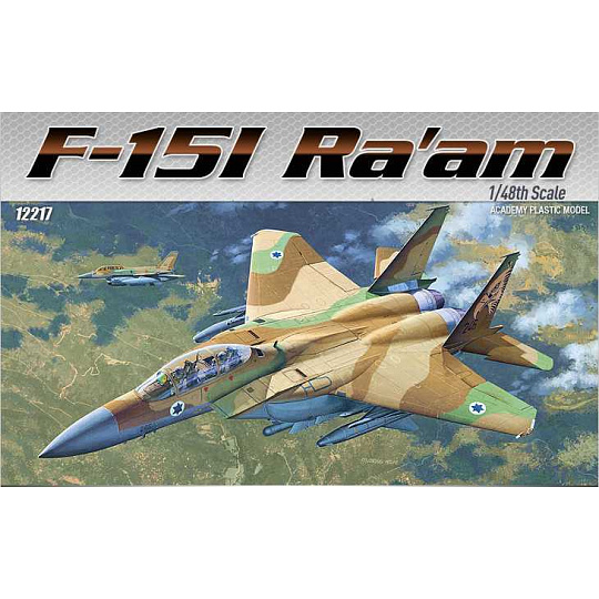Academy Model Kit letadlo 12217 - F-151 RA'AM (1:48) Academy Model Kit letadlo 12217 - F-151 RA'AM (1:48)