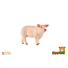 Prase domácí zooted plast 10cm 