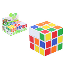 Wiky Kostka hlavolam 3x3x3 plast ve fólii 6x6x6cm