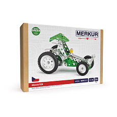 MERKUR - Stavebnice Merkur 052 - dragster, 137 dílů