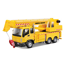 Bburago - Municipal Vehicle, Stavební nákladní vozidlo s jeřábem