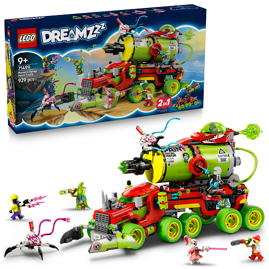 LEGO DREAMZzz™ 71499 Mateovo vozidlo v podobě barvy ve spreji