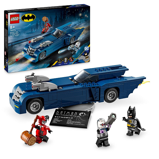 LEGO DC Batman 76274 Batman™ a Batmobil vs. Harley Quinn™ a Mr. Freeze™ LEGO DC Batman 76274 Batman™ a Batmobil vs. Harley Quinn™ a Mr. Freeze™