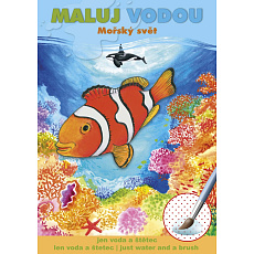 Akim Giochi Preziosi Maluj vodou A5 - Mořský svět