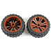 REVELL - REVELLUTIONS (47035) - Set 2x Wheel for Monster, bronze metallic