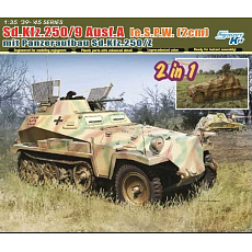 Dragon Model Kit military 6859 - Sd.Kfz.250/9 le.S.P.W. mit PANZERAUFBAU Sd.Kfz.250/Z (1:35)