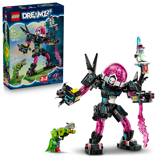 LEGO DREAMZzz™ 71495 Mateo vs. Kybermozkový robot