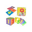 Teddies Pěnové puzzle čísla 10ks ve fólii