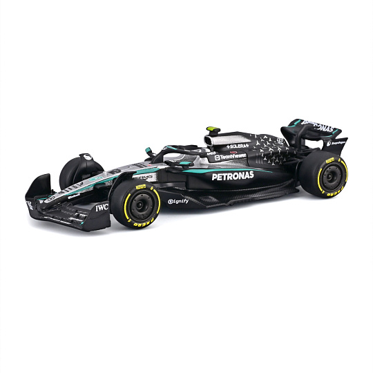 Bburago – FORMULA RACING Mercedes-AMG Petronas W16 (2025), #12 Kimi Antonelli, blistr, 1:64 Bburago – FORMULA RACING Mercedes-AMG Petronas W16 (2025), #12 Kimi Antonelli, blistr, 1:64