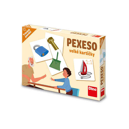 Dino TRÉNINK PAMĚTI: PŘEDMĚTY Pexeso