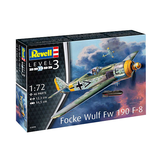 Revell Plastic ModelKit letadlo 03898 - Focke Wulf Fw190 F-8 (1:72)