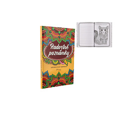 Zápisník/blok Radostné poznámky - Zápisník plný inspirace 15x21cm Zápisník/blok Radostné poznámky - Zápisník plný inspirace 15x21cm