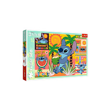 Puzzle Prázdniny se Stitchem 500 dílků 48x34cm v krabici 40x27x4,5cm