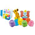 Clementoni Clemmy baby - Disney set s knížkou a kostičkami