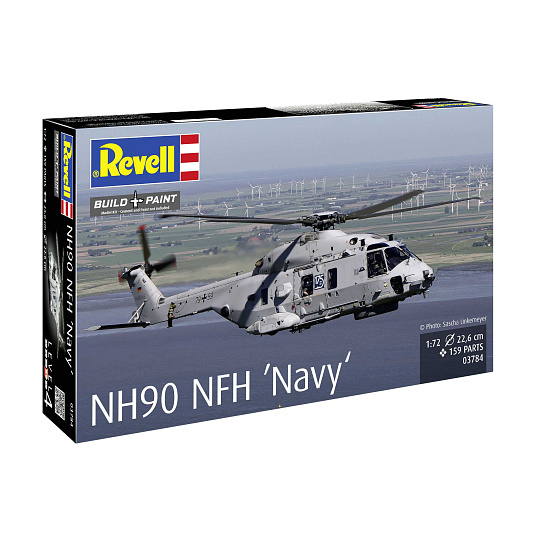 Revell Plastic ModelKit vrtulník 03784 - NH90 NFH "Navy" (1:72) Revell Plastic ModelKit vrtulník 03784 - NH90 NFH "Navy" (1:72)