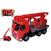 Lena Auto jeřáb Giga Trucks plast 70cm 3-osý Mercedes Actros v krabici