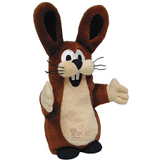 Moravská Ústředna Zajíc maňásek - Krtkovi kamarádi 37cm