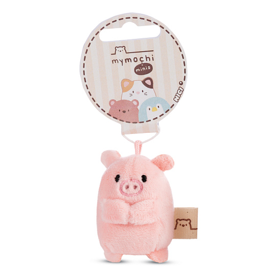 NICI Mymochi Minis přívěsek – Prasátko Onk 5 cm NICI Mymochi Minis přívěsek – Prasátko Onk 5 cm