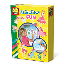 SES Okenní nálepky - princezny