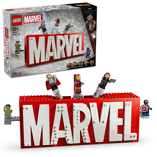 LEGO Marvel 76313 Logo MARVEL a minifigurky LEGO Marvel 76313 Logo MARVEL a minifigurky