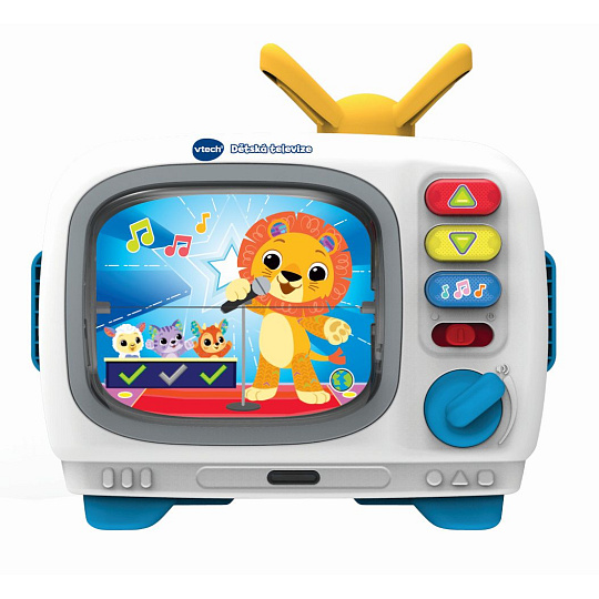 VTech Dětská televize CZ (s dálkovým ovládáním) VTech Dětská televize CZ (s dálkovým ovládáním)